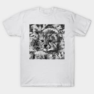 AnimalArtBW Cheetah 002 T-Shirt